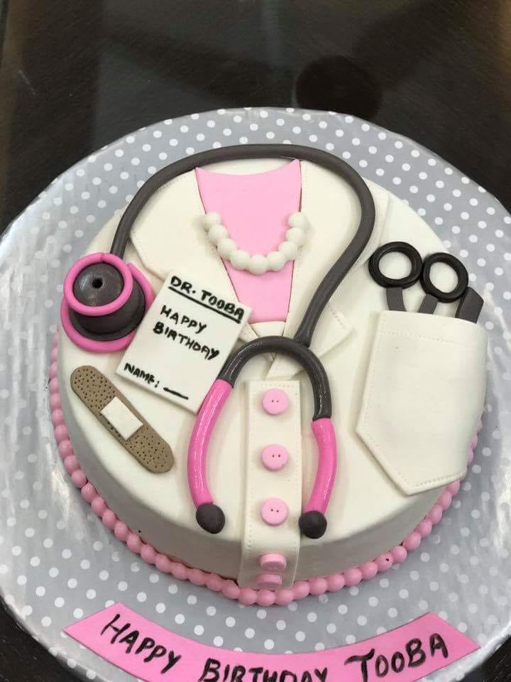 Doc Pat, Surgeon Doctor Cake, A Customize Doctor cake