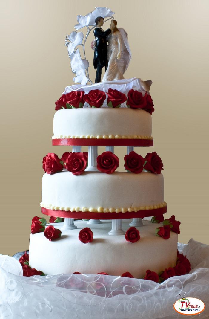 Regnant Two-Step Wedding Cake - Fastest Cakes